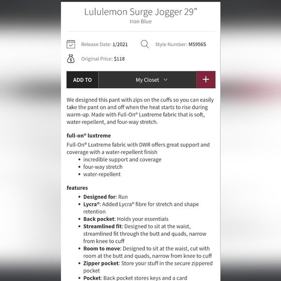 LULULEMON XL - Picture 15 of 16